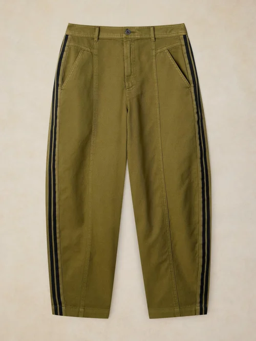 Utility-Barrel-Hose Adeline - Khaki Grn - 52/R Bild 1