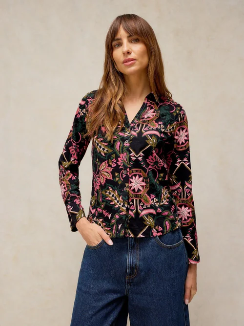 Jerseybluse Annie - Blk Mlt - 42 Bild 2