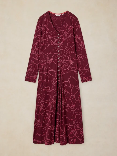 Kleid Reese mit Knopfleiste - Plum Pr - 50/R Bild 1