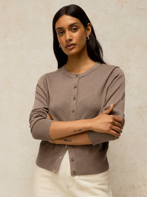 Strickjacke Lois - Dk Nat - 50 Bild 1