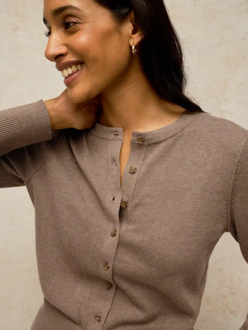 Strickjacke Lois - Dk Nat - 50 Bild 3