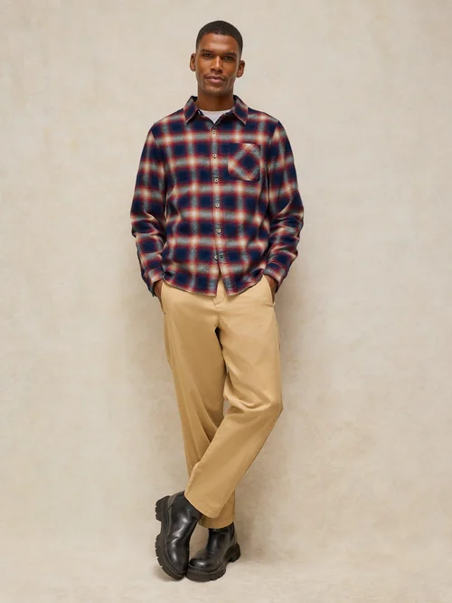 Karohemd Ludlow - Navy Multi - XXL Bild 2
