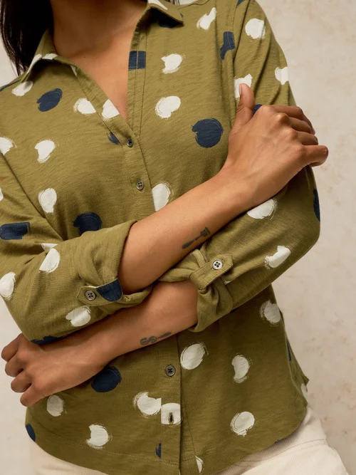 Jerseybluse Annie - Green Mlt - 52 Bild 3