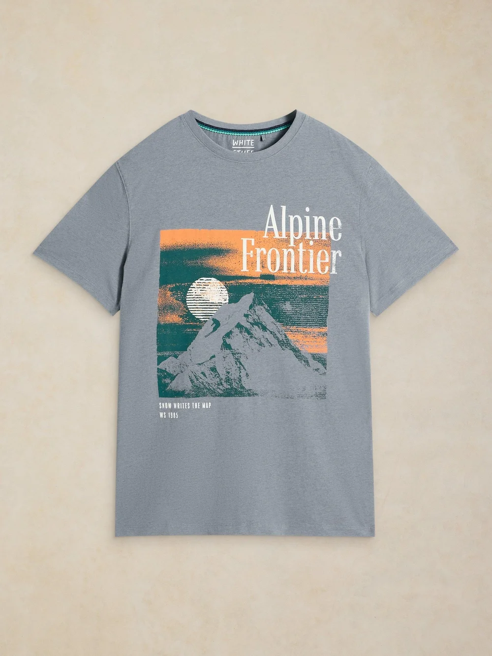T-Shirt Abersoch mit Grafik - Grey Mlt - XXXL/R Bild 1