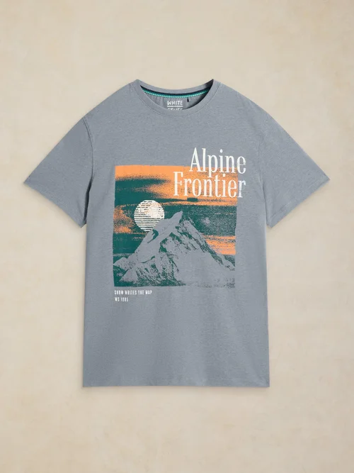 T-Shirt Abersoch mit Grafik - Grey Mlt - XXXL/R Bild 1