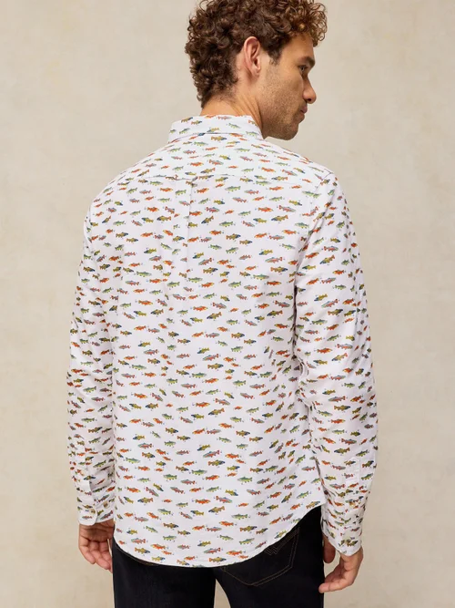 Oxfordhemd Bruton - White Mlt - XXL/R Bild 4