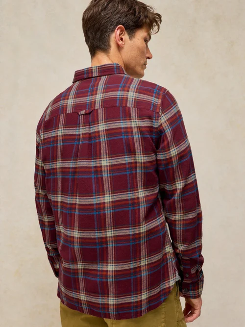 Karohemd Ludlow - Plum Mlt - XXL Bild 4