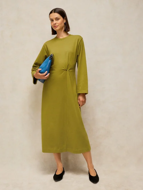 Kleid Gracie Twist - Mid Green - 52/R Bild 3