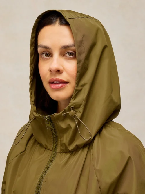 Regenfester Mantel Marielle - Khaki Grn - 52 Bild 2