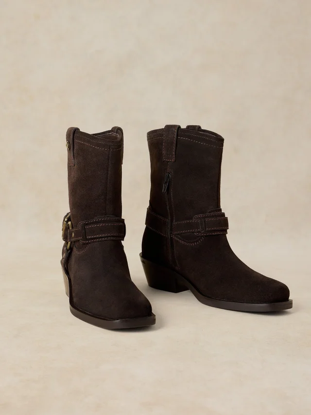 Western Biker Boots Liberty