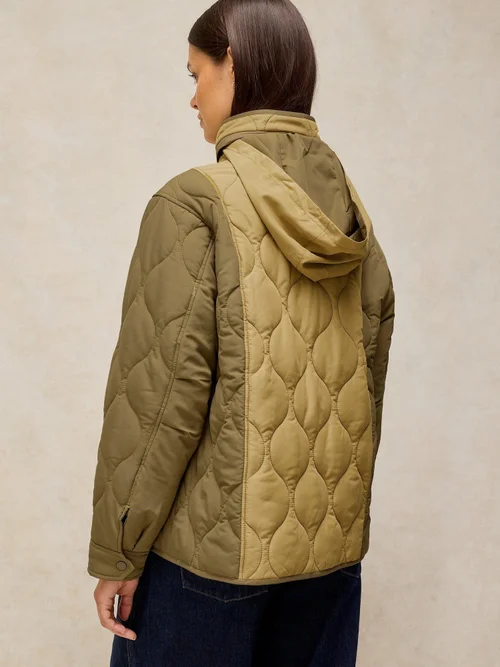 Steppjacke Grayson - Khaki Grn - 46 Bild 4