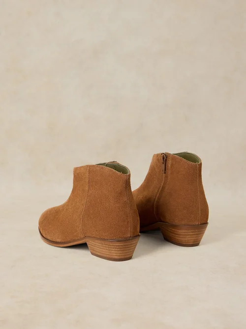 Wildleder Stiefeletten Mae - Mid Tan - 41 Bild 4