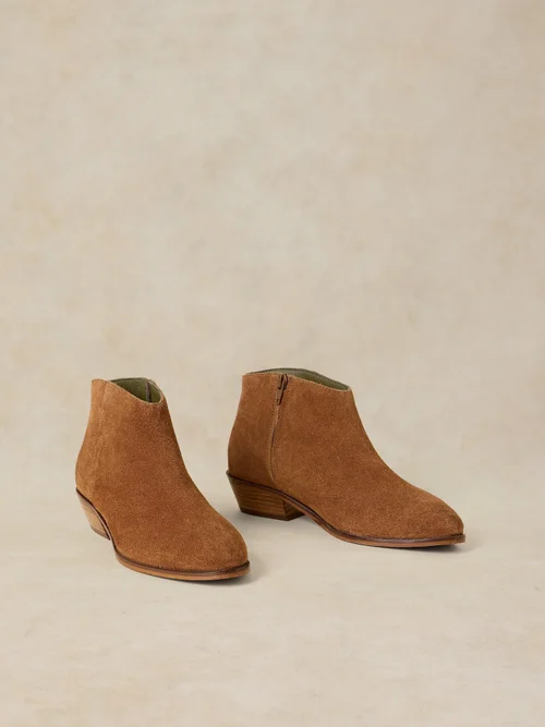 Wildleder Stiefeletten Mae - Mid Tan - 41 Bild 2