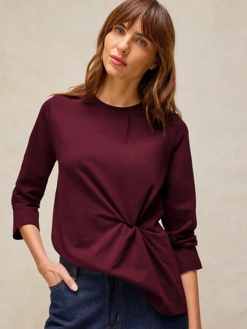 Top Grace Twist - Mid Plum - 52 Bild 1
