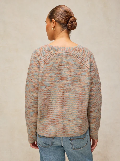 Space-Dye-Pullover Savannah - Nat Mlt - 48 Bild 4
