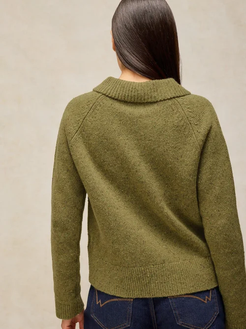 Strickjacke Shepherd aus Wollmischung - Mid Chart - 48 Bild 4