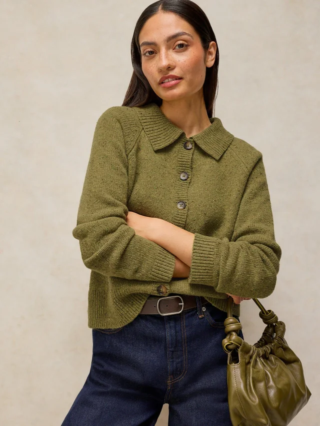 Strickjacke Shepherd aus Wollmischung