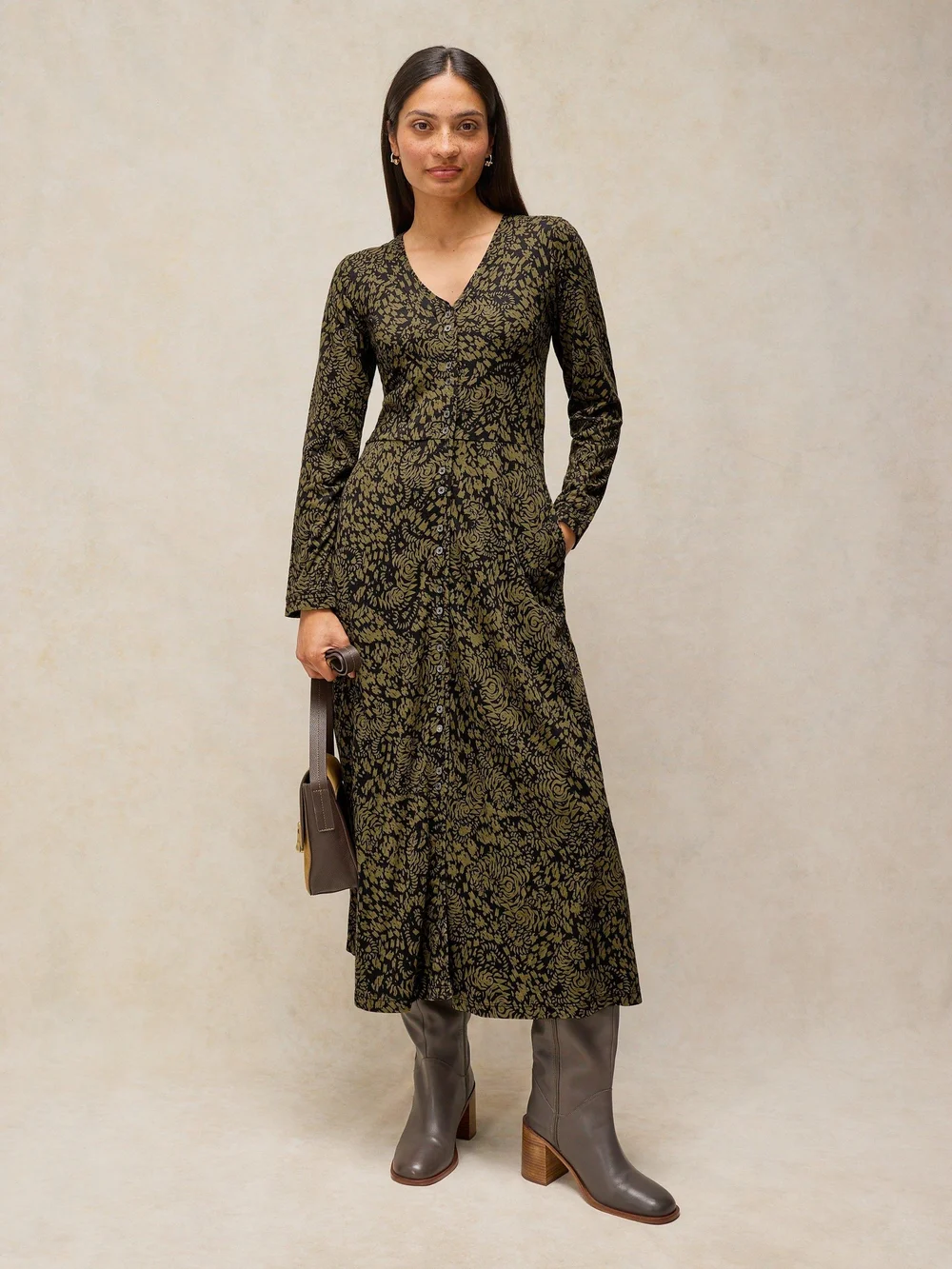 Blusenkleid Reese - Green Pr - 44/R Bild 1