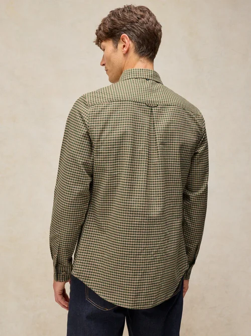 Oxfordhemd Bruton Slim Fit - Green Mlt - XXL/R Bild 4