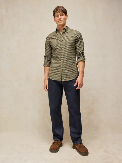 Oxfordhemd Bruton Slim Fit - Green Mlt - XXL/R Bild 2