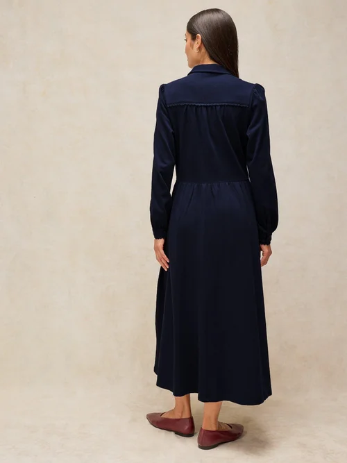 Jerseykleid Reegan - Dark Navy - 46/R Bild 4