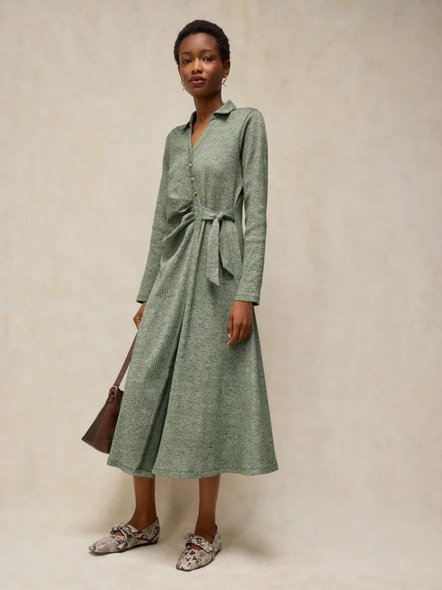 Hemdblusenkleid Yara zum Binden