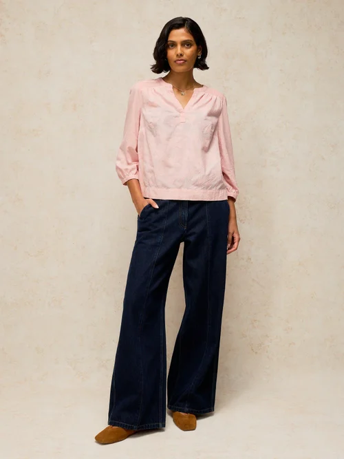 Besticktes Top Amelia - Dus Pink - 48 Bild 2