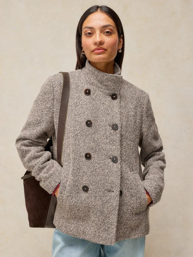 Jacke Kaia in Tweed-Optik