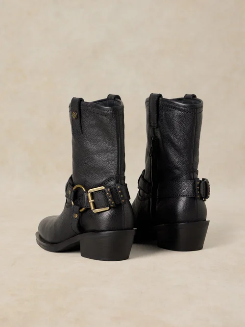 Western-Bikerstiefel Liberty - Pure Blk - 41 Bild 4