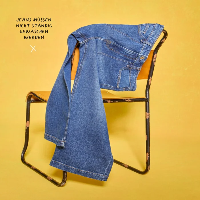 Jeans müssen nicht ständig gewaschen werden.