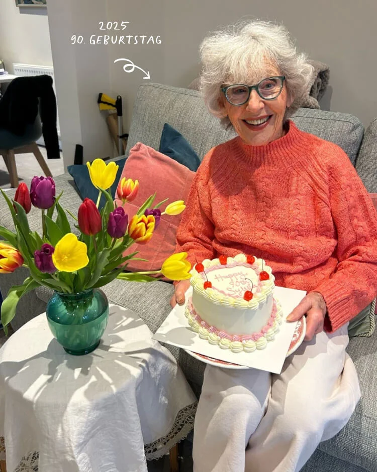 Sylvia im Scheinwerferlicht