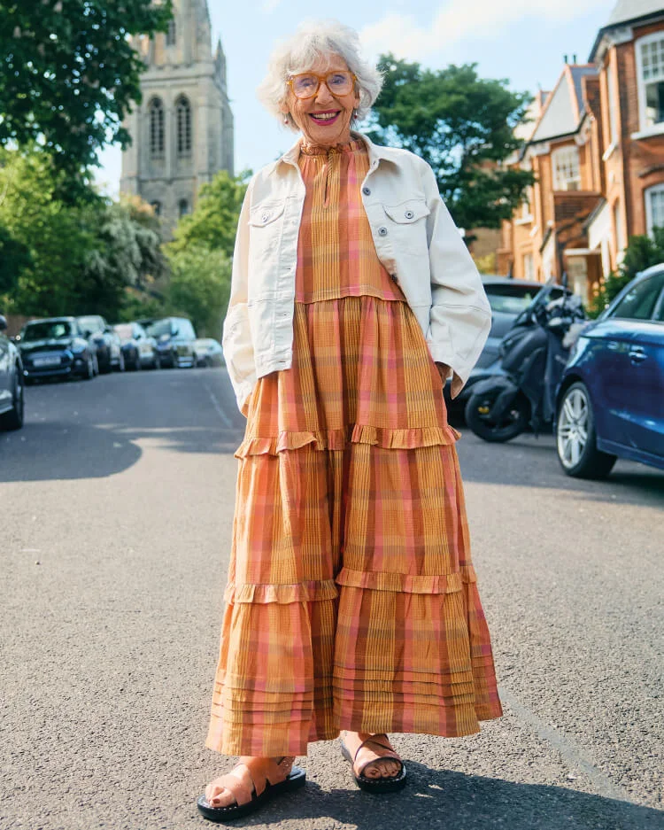 Sylvia im Scheinwerferlicht