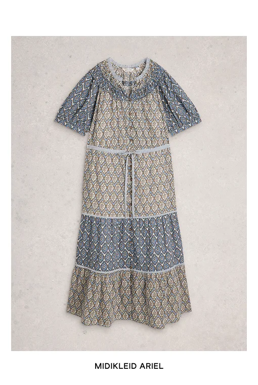 Midikleid Ariel