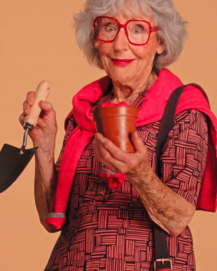 Sylvia im Scheinwerferlicht