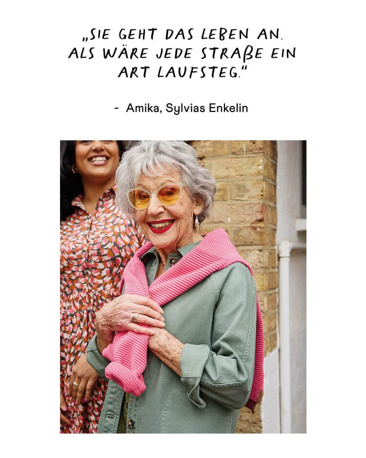 Sylvia im Scheinwerferlicht